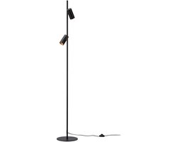 DMQ - Elmont Vloerlamp – Elegant en Flexibel - Bronzen reflector