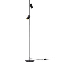 DMQ - Elmont Vloerlamp – Elegant en Flexibel - Gouden reflector