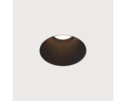 DMQ - Trimless inbouwspot GU10 - Moon 1 Rond Zwart