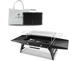 DnA® Tafel Bbq Houtskool - Weber Bbq -Boretti Bbq - Houtskool - Zwart - 23cm x 35cm x 8cm