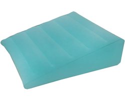DnA® Wigkussen - Wigkussen Bed - Matrasverhoger - Tiffanyblauw - 58cm x 57cm x 4cm