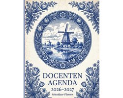 Docentenagenda 2026/2027 - Lerarenplanner 2026/2027 - Papier - Lessen Plannen - Voortgang Volgen - Voor Docenten