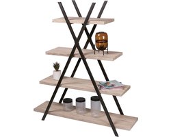 "DOCK" PYRAMIDE-REK 4 LAGEN 120×33×H138 CM