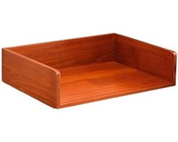 Documenten Organizer - Papier Lade - Bureau Opruimen - Stapelbaar Ontwerp - 32 x 23.5 x 9 cm - Naturel