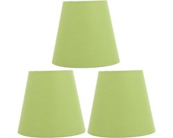 Doek Stof Lampenkap voor Moderne Verlichting - Slaapkamer, Wandlamp, Tafellamp - E14 Fitting - Set van 3