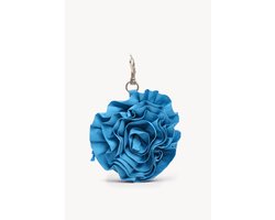 Dogguo Flower Poepzakjes Houder - Hondenriem - Ø10x3 cm Blauw Voor Honden