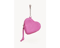 Dogguo Heart Poepzakjes Houder - Hondenriem - Ø10x3 cm Pink Voor Honden