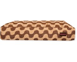 Dogguo Wavey Bed Bruin&Beige - Hondenmatras - Xl