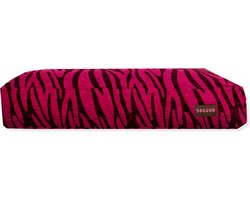 Dogguo Zebra Bed Bordeaux&Pink - Hondenmatras - L