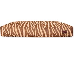 Dogguo Zebra Bed Bruin&Beige - Hondenmatras - M