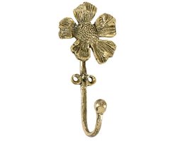 Doing Goods Cherry Blossom Hook - Gold Shiny