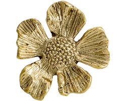 Doing Goods Knop - Messing - Cherry Blossom