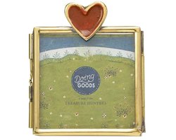 Doing Goods Pyar Heart Frame Mini - Gold Shiny