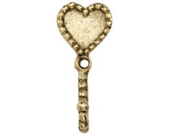 Doing Goods Saachi Heart Hook - Gold Shiny