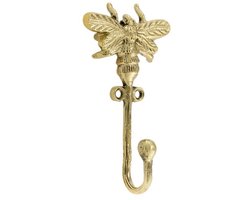 Doing Goods Wandhaak - Queen Bee - Messing