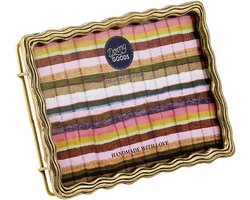 Doing Goods Yuki Wavy Frame Large - Gold Shiny