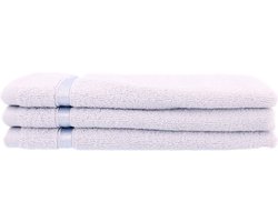 Dolce Deluxe set van 6 Gastendoekjes licht blauw 30x50cm 560gr