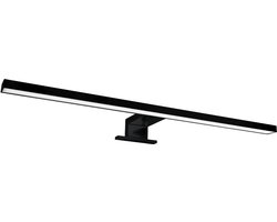 DOLI LED Spiegelverlichting - Badkamer Lamp - Schilderijverlichting - Rechthoek 9W - 1050 Lumen - 4000K Daglicht wit - Zwart - 500 mm - IP44