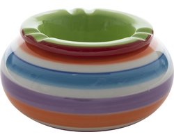 Dolomite Storm Asbak keramiek groen - 19.5 x 7.4 cm - binnen en buiten - stevig design