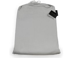 Dommelin dekbedovertrek Stonewashed katoen satijn - Lavado Zilver - 140x200/220