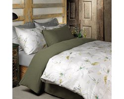 Dommelin Dekbedovertrekset Merano Satijn 400TC 140x200/220, Kleur: Zilver