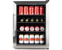 DOMO DO91609BK Barkoelkast - D - 60 L - glazen deur
