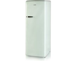 DOMO DO91701R Retro Koelkast - D - 218 L - Muntgroen
