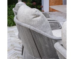 Donato Florence low dining tuinset 160xH69 cm 8 delig keramiek terre Taste 4SO