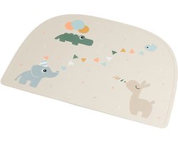 Done By Deer Celebration Siliconen Placemat - Sand