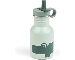 Done By Deer Croco Thermosfles Green