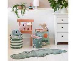 Done by Deer Croco Vloerkleed - Green