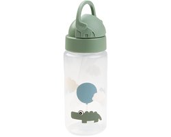 Done by Deer drinkfles Happy Clouds green