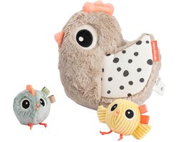 Done by Deer Hide&Seek Activity Toy - Clucky - Sand