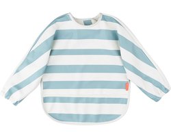 Done By Deer Stripes Slab - Met Mouwen - Blue