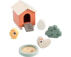 Done by Deer Tiny Farm Houten Speelset Clucky