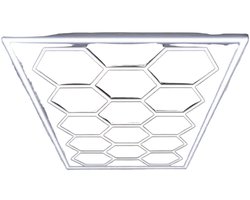 DoneMore® - LED plafondlamp - zeshoekige garageverlichting - honingraat LED - werkplaatsverlichting - 6500K daglicht - 484 x 243 cm