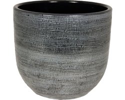 Donker Grijze Pot Stockholm 28x26 / set van 2