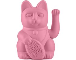 Donkey Products Gelukskat - Lucky Cat - Geluksbrenger - Maneki Neko - Hot Pink