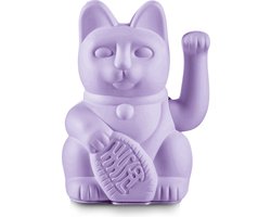 Donkey Products Gelukskat - Lucky Cat - Geluksbrenger - Maneki Neko - Lila