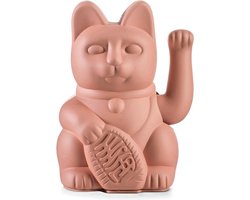 Donkey Products Gelukskat - Lucky Cat - Geluksbrenger - Maneki Neko - Roze
