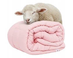 Donsdeken Wol 200x220cm - 100% Schapenwol, Dik & Warm