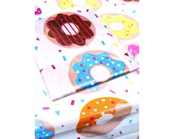 Donut Tafelkleed - 110 x 180 cm - Kinderen - Feestje - Verjaardag - Decoratie - Kinderfeestje - Donuts