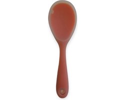 Doodadeals® - Siliconen Rijstlepel - Rijst Opscheplepel - Rijstlepel Kunststof - Oranje - 1 stuk