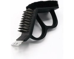 Doodadeals® - Staalborstel BBQ – BBQ Borstel en Schraper – Reiniger – Barbecue – Schuurspons – 1 Stuk