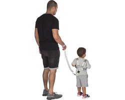 Dooky Safety Harness Set – Kinder Veiligheidstuigje met Polsband – Verstelbaar & Comfortabel – 6 tot 36 Maanden – 2,5m Reikwijdte