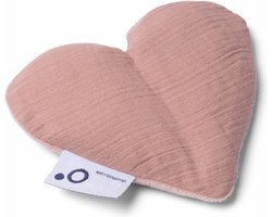 Doomoo Snoogy Love Pink - Zachte Warmtekussen en Knuffel - Organisch Katoen - Gevuld met Koolzaad en Lavendel