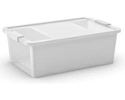 Doos met deksel BiBox M KIS 55x35x19cm/26l wit