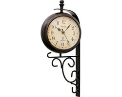 doppelseitige Wandklok radiogestuurd AMS - 5961Dui