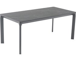 Dora dining tuintafel 180x90xH75 cm aluminium
