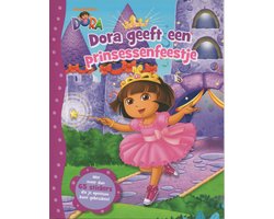 Dora - Dora geeft een prinsessenfeestje - Stickerboek met meer dan 65 stickers